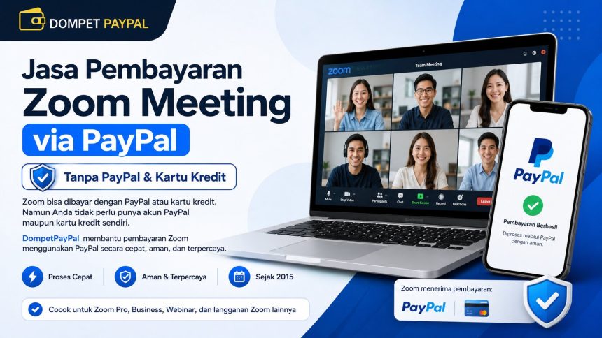 Jasa Pembayaran Zoom Meeting