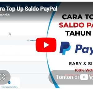 Cara Top Up Saldo PayPal – AN Media