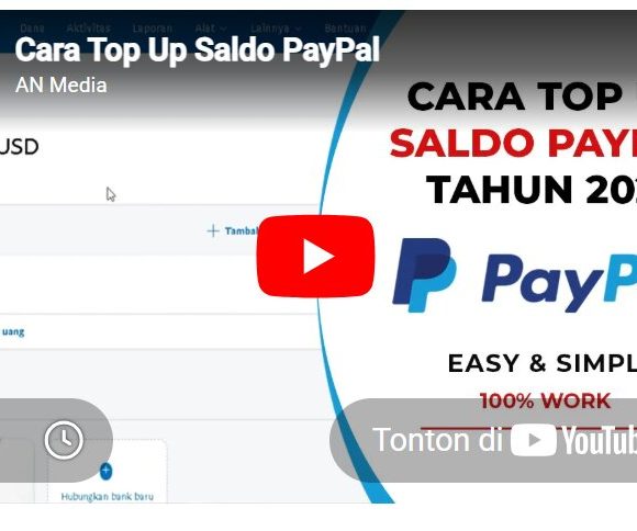 Cara Top Up Saldo PayPal – AN Media Cara Top Up Saldo PayPal – AN Media