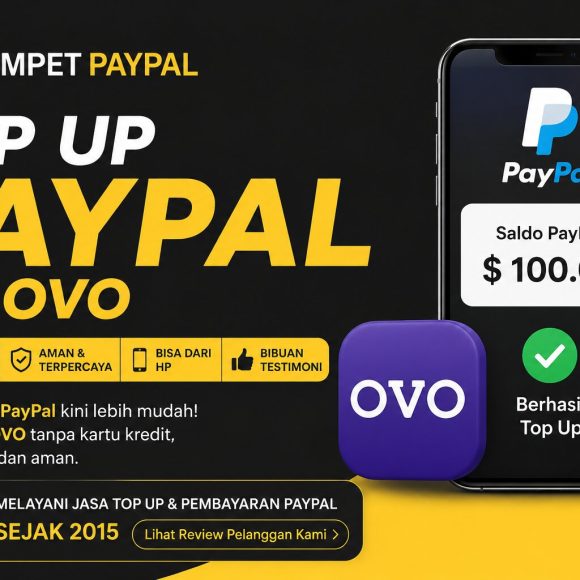 Cara Top Up Saldo PayPal dengan OVO Tanpa Kartu Kredit Cara Top Up Saldo PayPal dengan OVO Tanpa Kartu Kredit