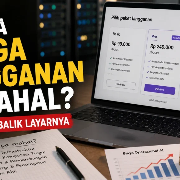 Kenapa Harga Langganan AI Mahal? Ini Rahasia di Balik Layarnya Kenapa Harga Langganan AI Mahal? Ini Rahasia di Balik Layarnya