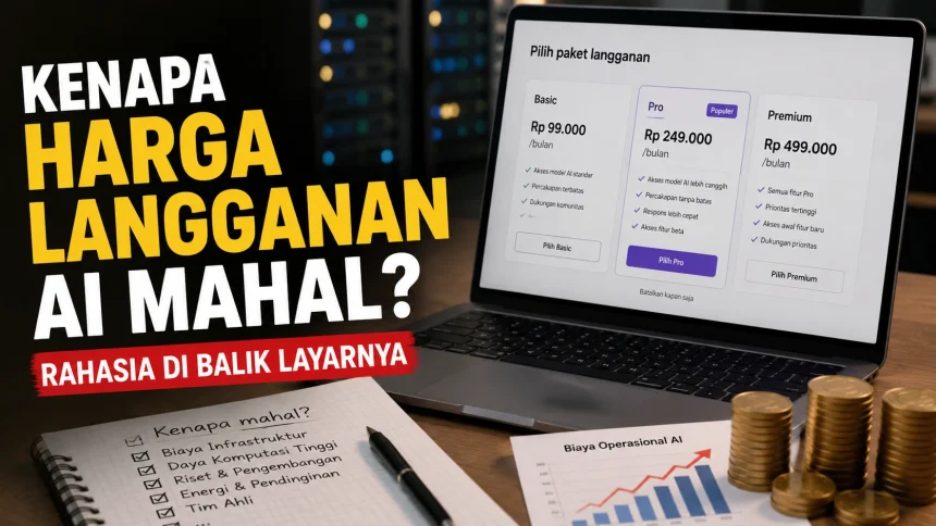 Kenapa Harga Langganan AI Mahal? Ini Rahasia di Balik Layarnya Kenapa Harga Langganan AI Mahal? Ini Rahasia di Balik Layarnya
