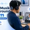 Memutar musik di Zoom agar suara dan background lebih profesional